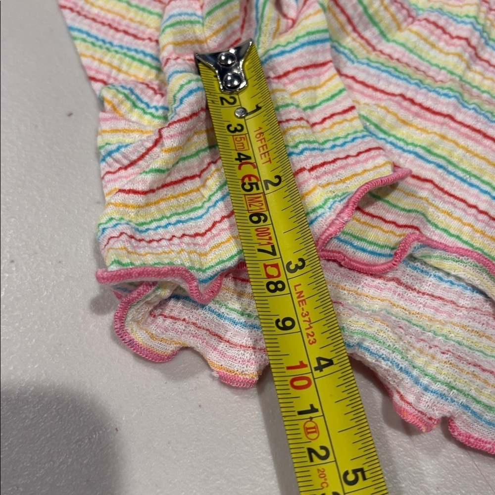 Emerson Rose - Stripe and Butterfly Tee and Short Pajama Set.  Size Large. NWT - Picture 11 of 16